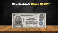 1928 Blue Seal $5 Bill Spotted in Circulation — Estimated Worth $8,500!