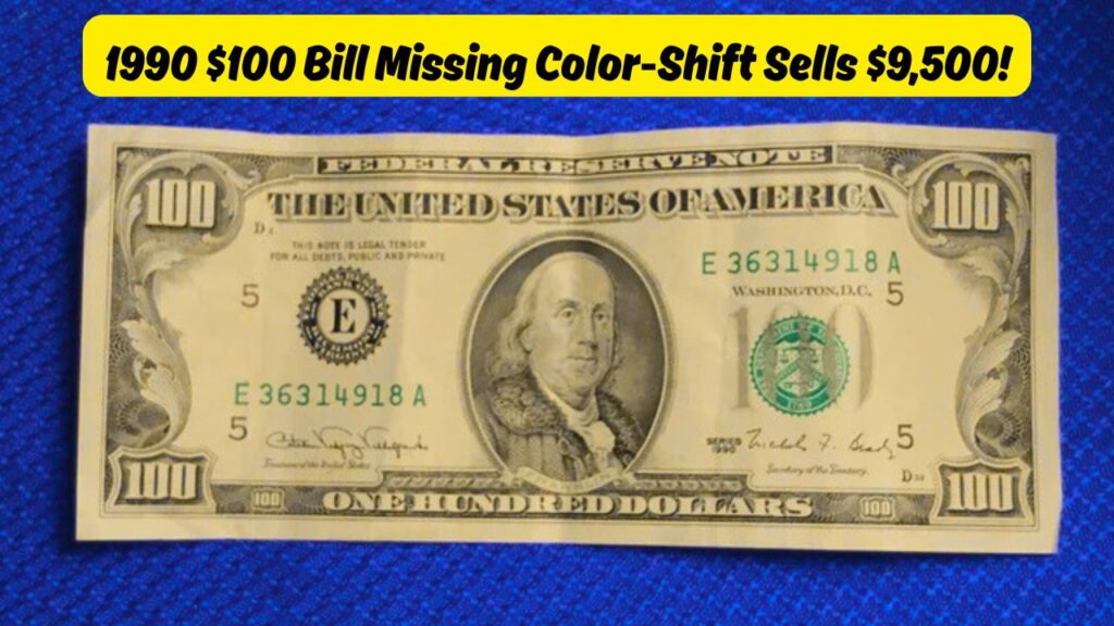 1990 $100 Bill